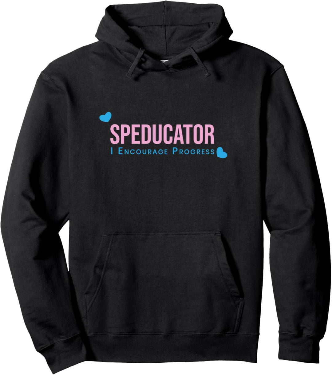 Speducator I ermutigen Fortschritt IEP Special Ed Lehrer Pullover Hoodie