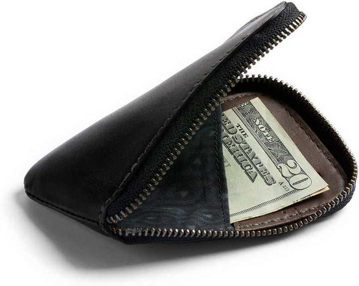 Bellroy Herren Leder Geldbörse und Karten Etui Card Pocket Schwarz, Schwarz