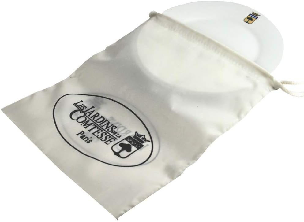 Les Jardins de la Comtesse - Picknickkörb aus Weidengeflecht Sully, für 4 Personen, Vichy-Muster, 40