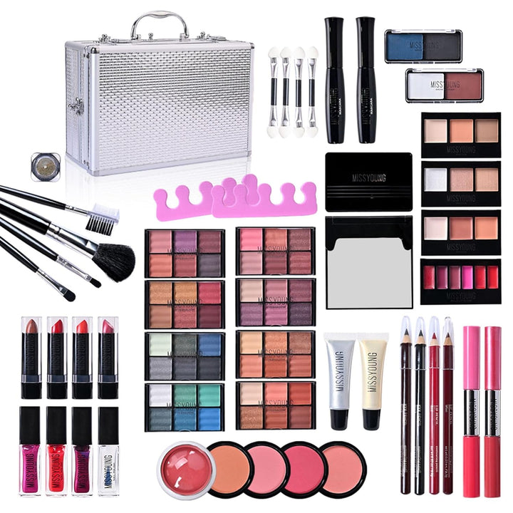 FantasyDay Multifunktions Exquisite Make-up Geschenkset Kosmetik Schmink Kit für Gesicht, Augen und