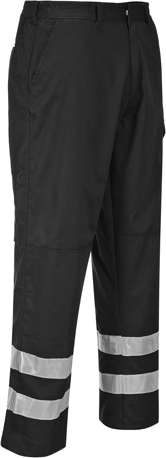 Portwest Unisex Hose Schwarz M Modern, Schwarz M Modern