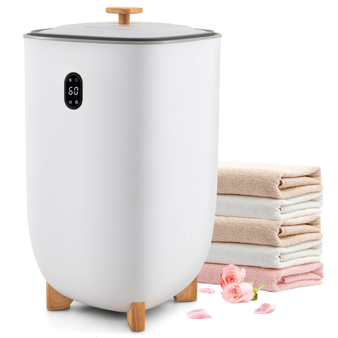 RELAX4LIFE 35L Handtuchwärmer, Handtuchtrockner elektrisch mit grosser Kapazität, Towel Warmer mit a