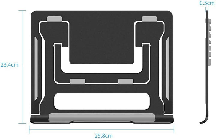 Einstellbarer Halter für Zeichenstift, Aluminium, belüftet, für Wacom One, Cintiq 13/16, XP-Pen Arti