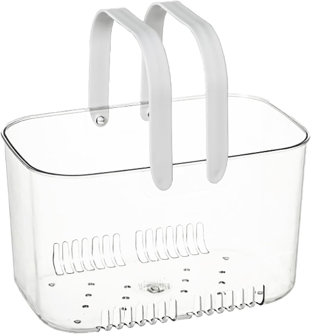 Cyrank Tragbare Dusche Caddy Korb, Tragbarer Duschkorb mit Griffen Putzmittel Organizer Caddy Organi
