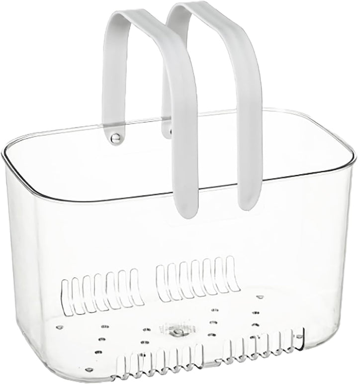 Cyrank Tragbare Dusche Caddy Korb, Tragbarer Duschkorb mit Griffen Putzmittel Organizer Caddy Organi