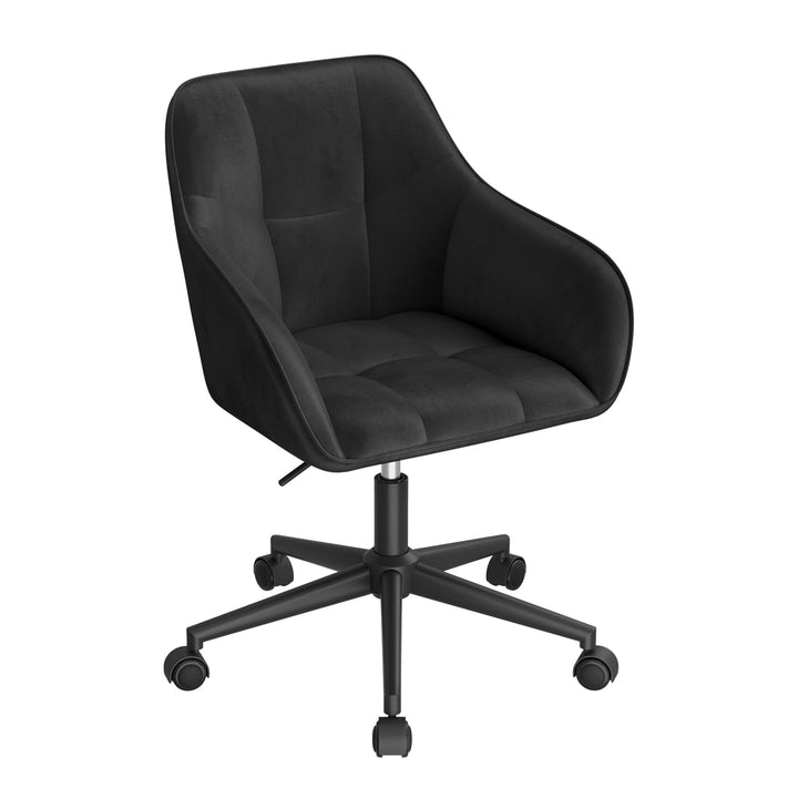 WOLTU Homeoffice Stuhl, Schreibtischstuhl, Drehstuhl, Schminkstuhl, höhenverstellbar, bis 150 kg bel