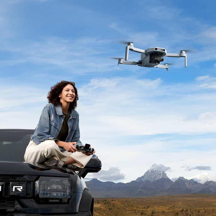 Potensic ATOM 2 Fly More Combo mit RC PTD 1, Drohne mit Kamera 4K HDR-Video, 8K Foto, unter 249 g, 3