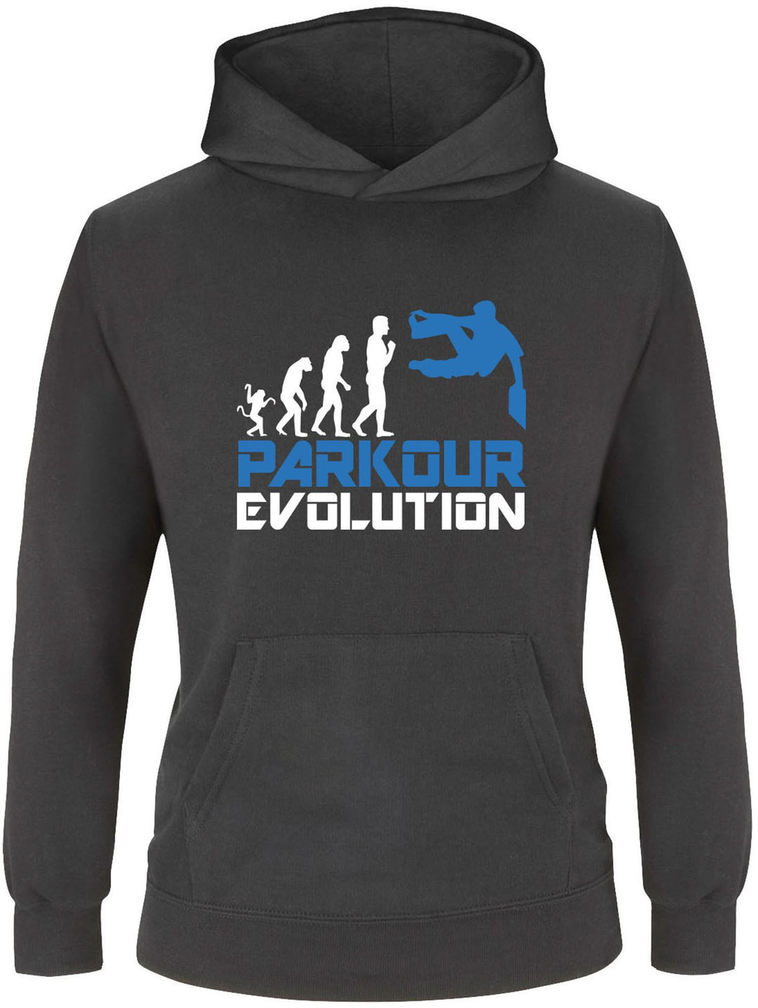 EZYshirt® Parkour Evolution Kinder Hoodie