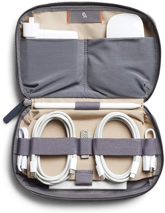 Bellroy Tech Kit, Etui mit Reissverschluss für Tech Accessoires (Akku, Ladegerät, Kabel, Kopfhörer)