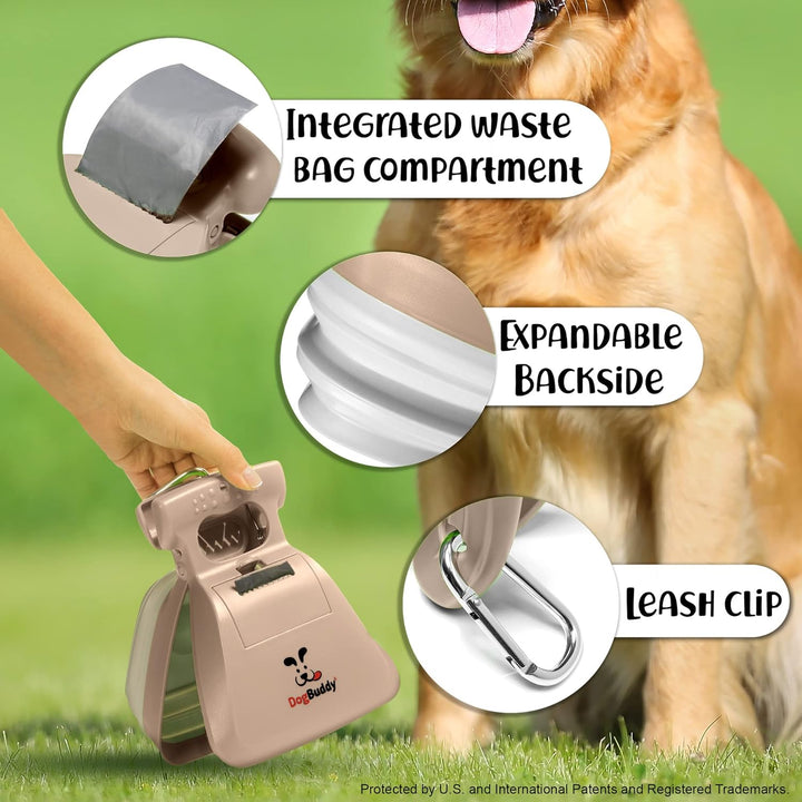 DogBuddy Kotschaufel, tragbare Hundekotschaufel, Kotschaufel für kleine und grosse Hunde, Kotschaufe