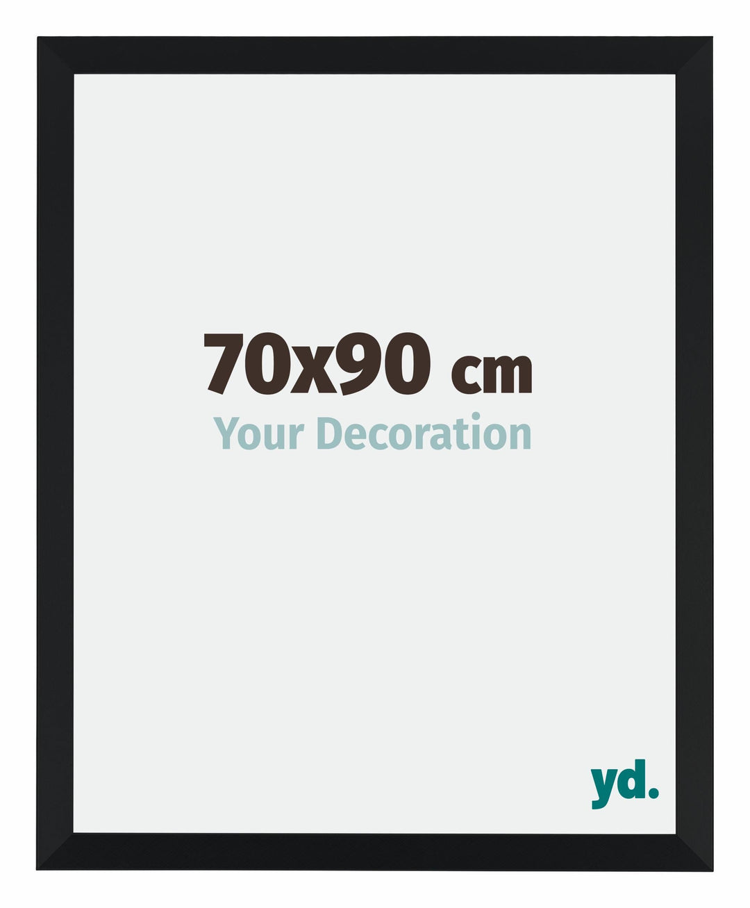 yd. Your Decoration - Bilderrahmen 70,00x90,00 cm - Bilderrahmen aus MDF mit Acrylglas - Antireflex