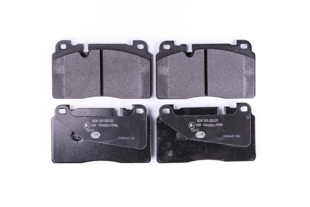 HELLA PAGID 8DB 355 020-251 Bremsbelagsatz - T2212 - Dicke/Stärke: 16.7mm - Bremssystem: Brembo - fü