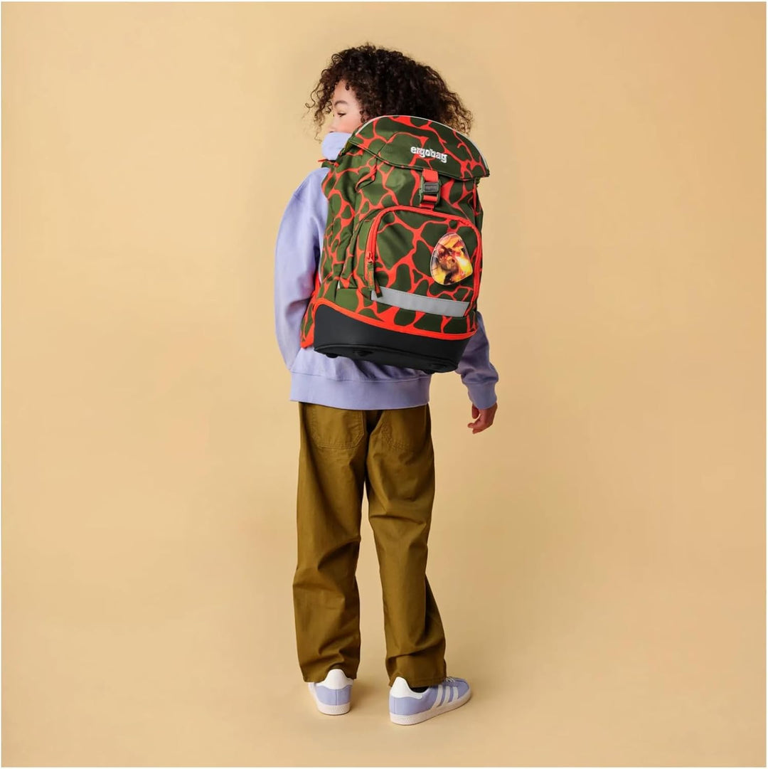 ergobag Unisex Kinder Prime prime M Fire Dragonbear, M Fire Dragonbear