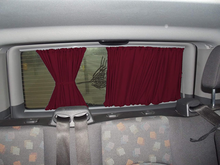BREMER SITZBEZÜGE Mass Gardinen Vorhänge Sonnenschutz kompatibel mit VW T4 Transporter Caravelle Lan