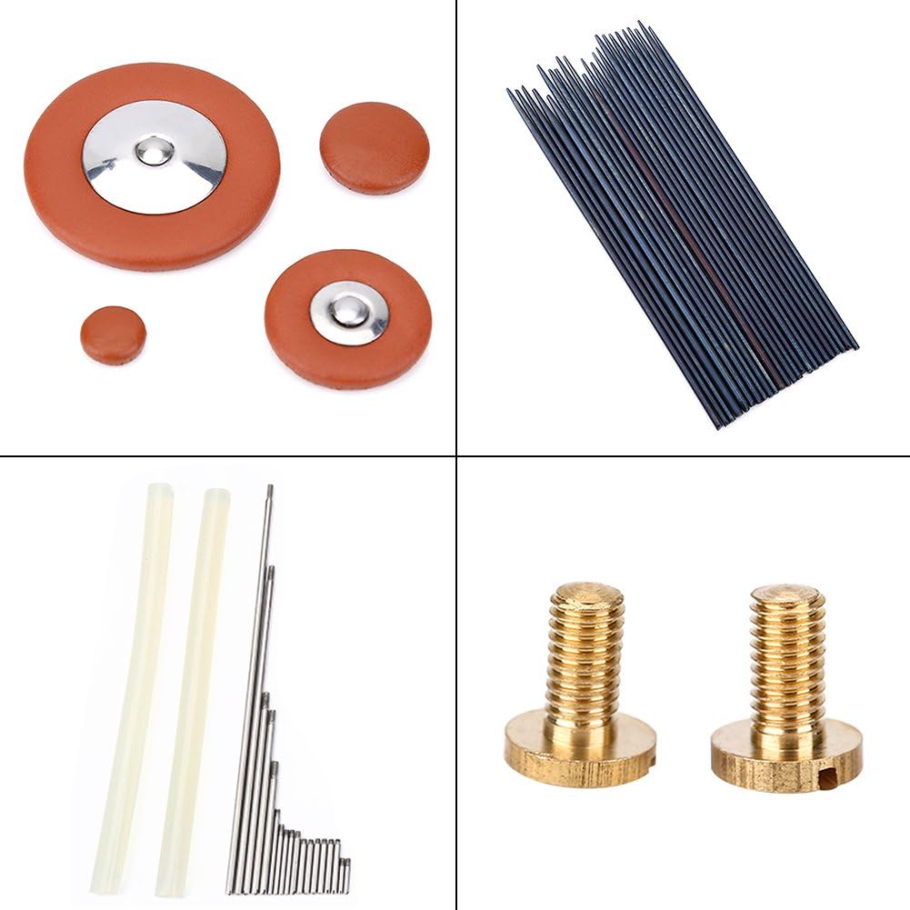 Dilwe Altsaxophon Repair Tools, Alt Sax Musical Instrument Schrauben Pad Mutter DIY Zubehör
