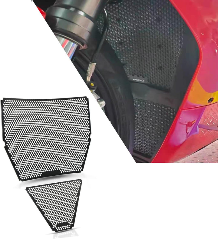 Kühlerschutzgitter Schutzgitter Kühlergitter & Ölkühlerabdeckung Motorradzubehör für Panigale V4 S S
