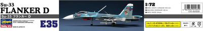 Hasegawa E35 - Su-33 Flanker D, Mittel