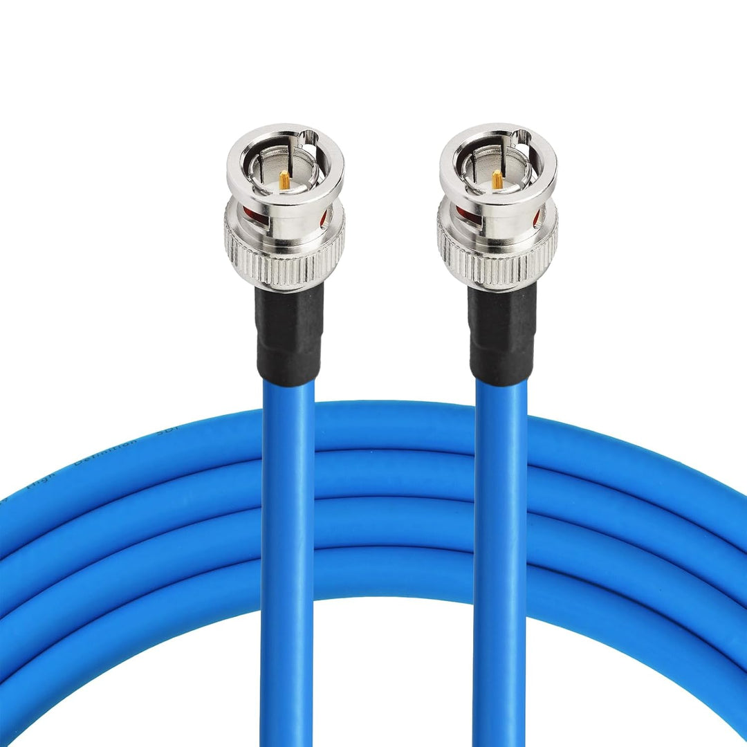 Superbat® 1 Stück 22m (75ft) SDI Kabel BNC Kabel 75 Ohm,3G/6G/12G (Belden 1694A)，Unterstützt HD SDI/