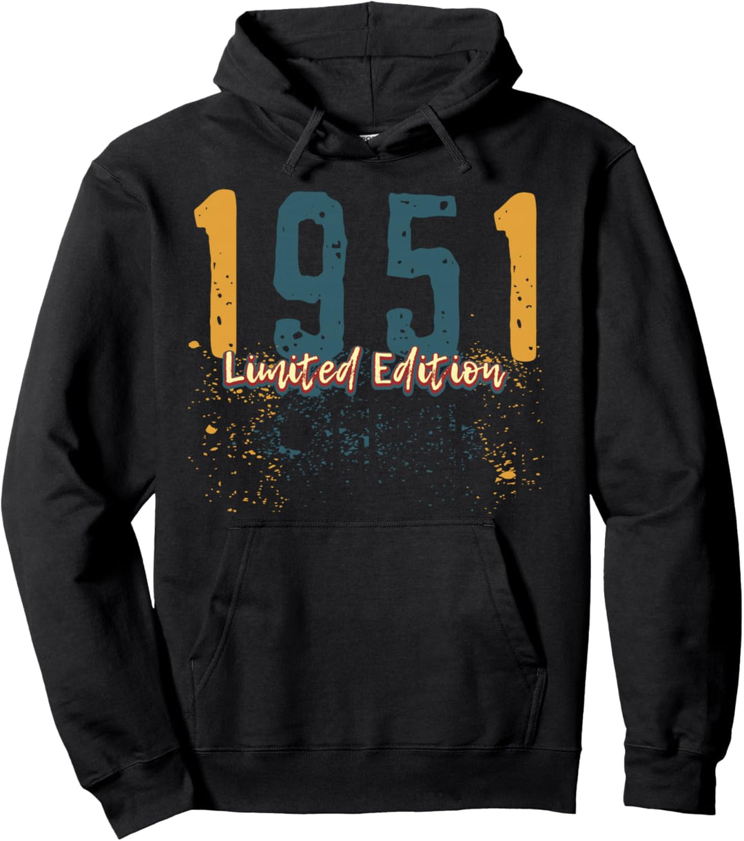 73. Geburtstag Mann Frau 73 Jahre 1951 Deko Lustig Geschenk Pullover Hoodie