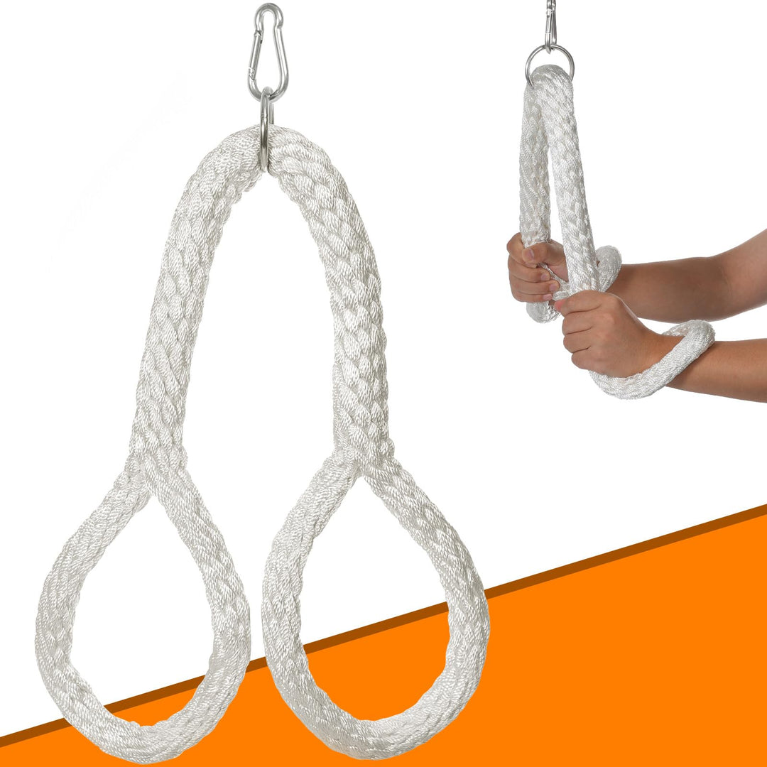 DASKING Tricep Seil, Weiches Trizepsseil Gym Attachment für Latziehen, Bizeps-Curls - Ergonomisches