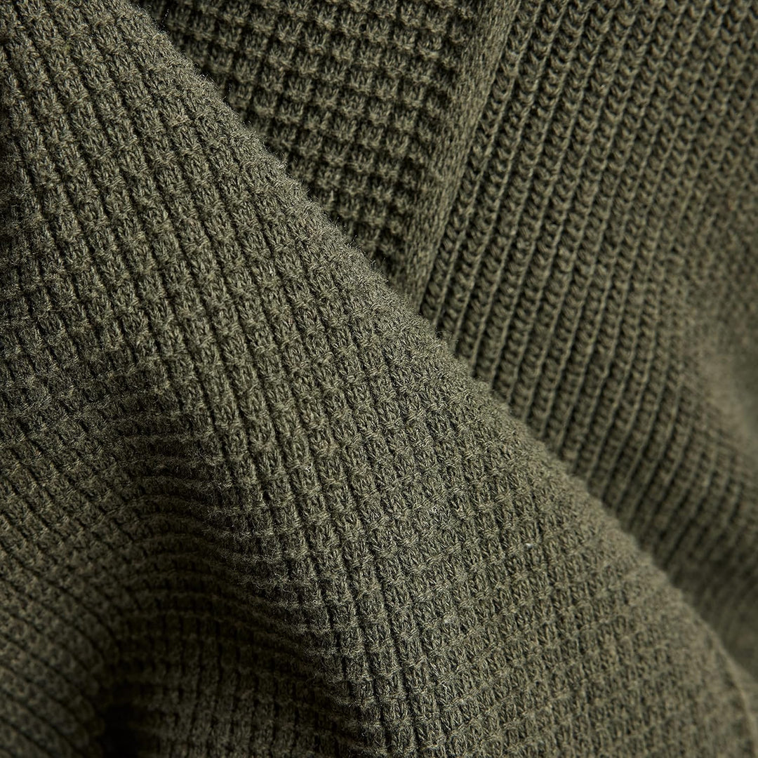 G-STAR RAW Herren Structure Knitted Pullover Knits XS Grün (Dk Green D22349-d239-884), XS Grün (Dk G