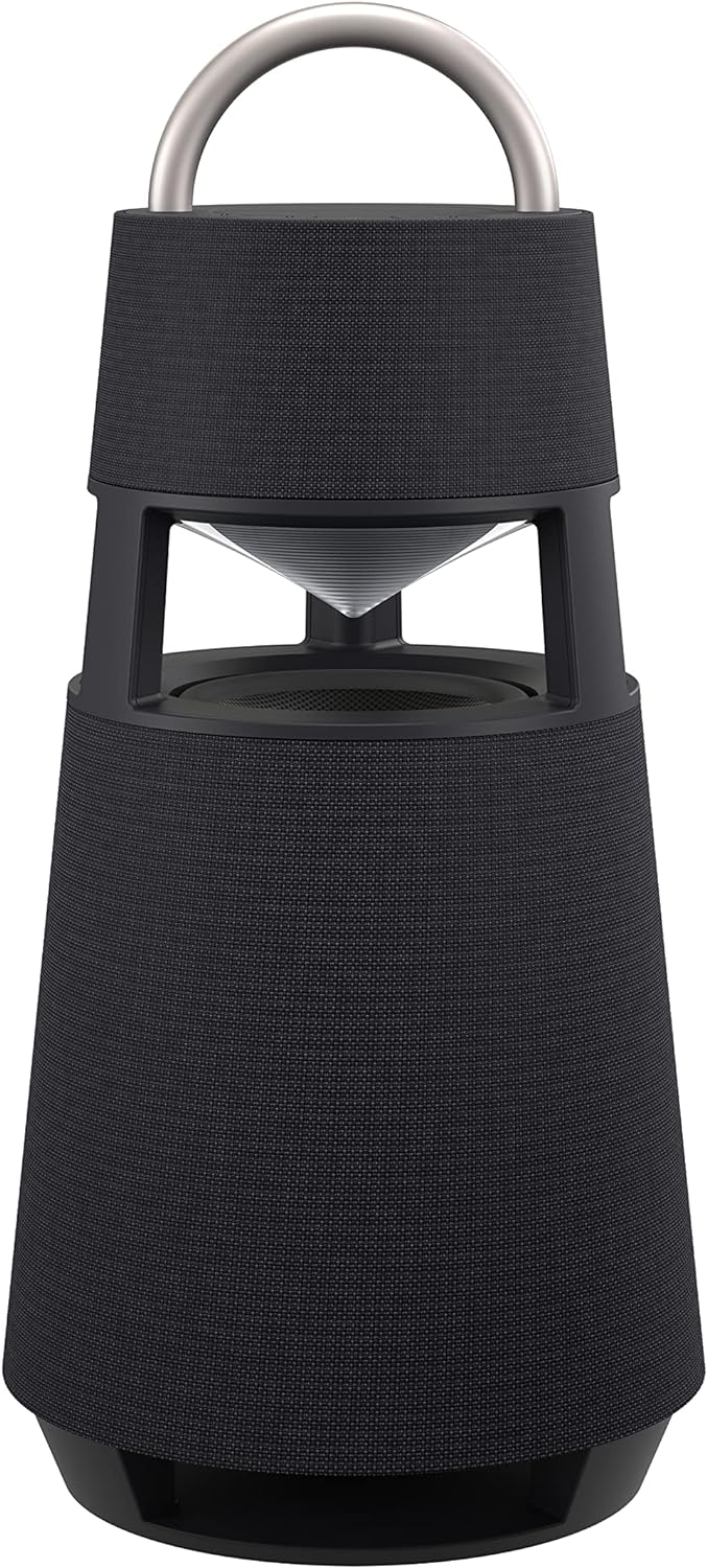 LG Electronics XBOOM 360 DRP4B, tragbarer Bluetooth-Lautsprecher (120 Watt, 360 Grad Sound, Beleucht