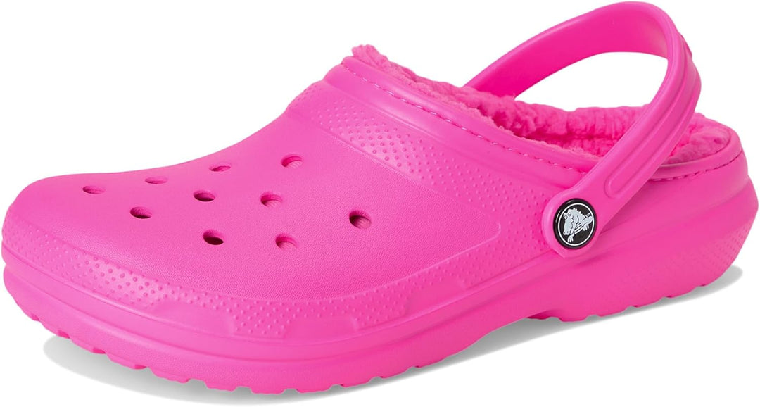 Crocs Unisex Kinder Classic Lined Clog K 28 EU Rose, 28 EU Rose