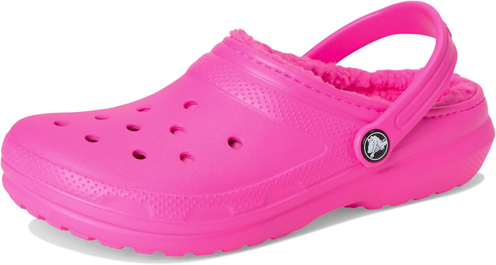 Crocs Unisex Kinder Classic Lined Clog K Holzschuh 29 EU Rose, 29 EU Rose