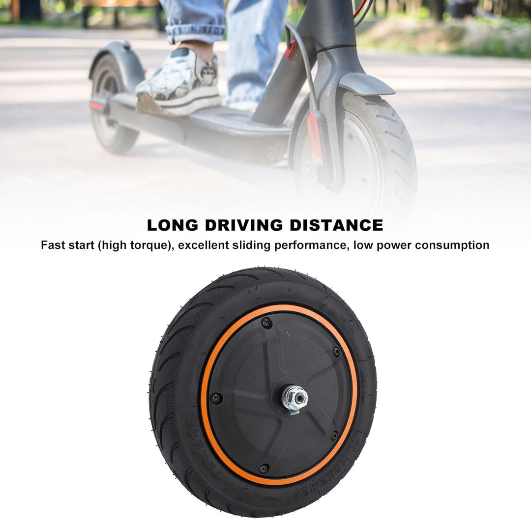 BuyWeek Elektroroller Radnabenmotor für Ninebot F40, 36V 400W E-Scooter Nabenmotor Rad Reifen Ersatz