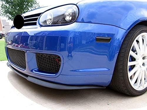 Cup Front Spoiler Lippe Schürze Ansatz ABS Lackierbar Schwarz