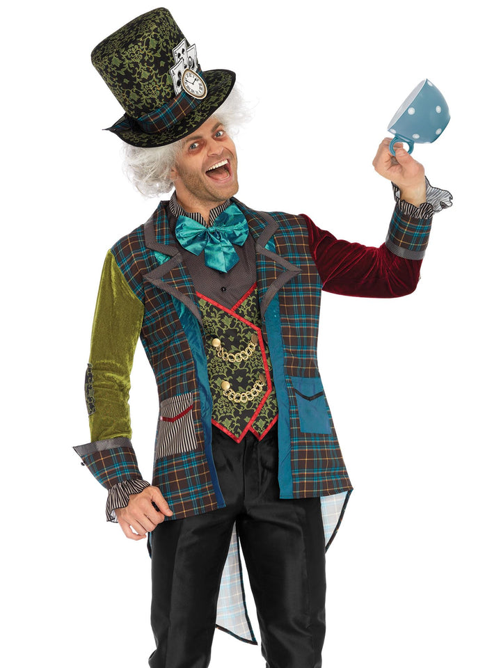 LEG AVENUE Herren Deluxe Mad Hatter Kost me, Multicolor, XL EU, XL
