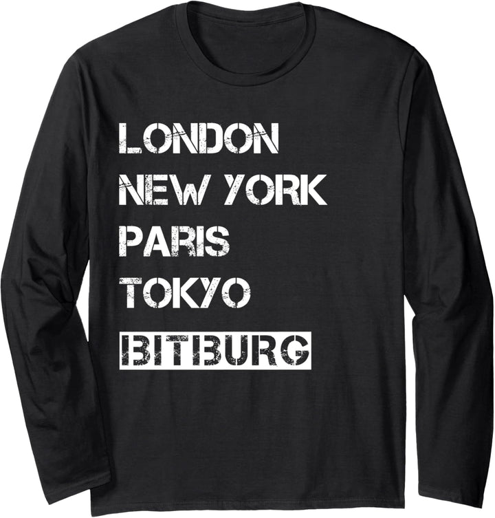Meine Heimat Bitburg! Geburtsort & Heimatliebe Bitburg Langarmshirt
