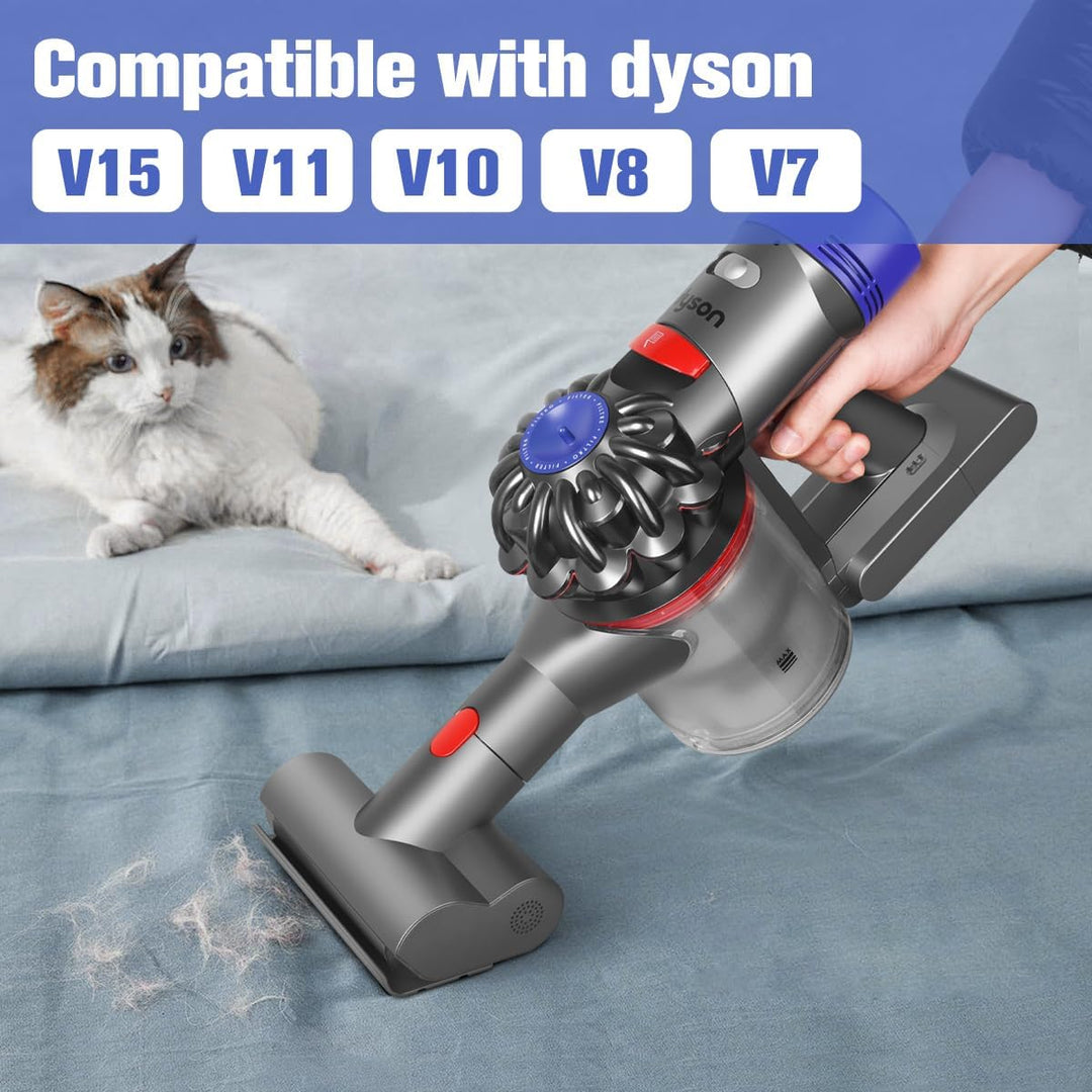 Mini Polsterdüse für Dyson V7 V8 V10 V11 V15, Kleine Elektrobürste zum Entfernen von hartnäckigem Sc