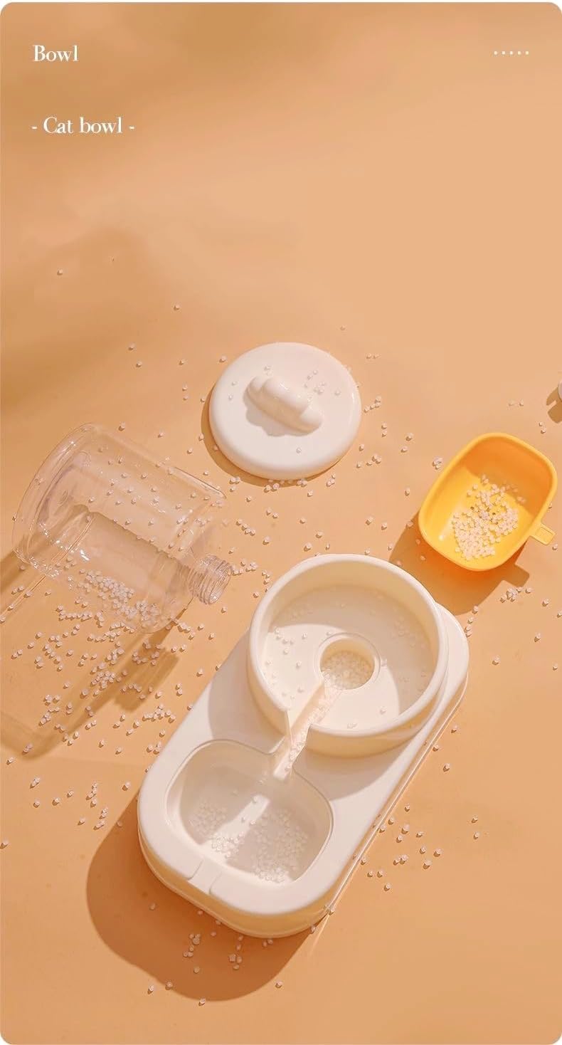 Hundefutter und Wasserspender, Futter und Wasserspender für Haustiere,Futterspender und Bewässerung,