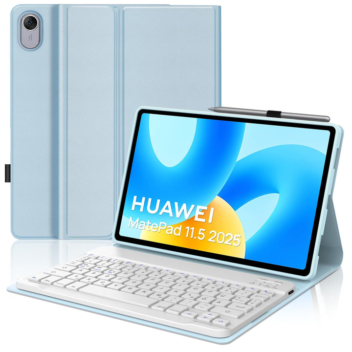 Hülle Tastatur für Huawei Matepad 11.5/Huawei Matepad 11.5 S 2026/2025/2023 | Keyboard Case mit Stif