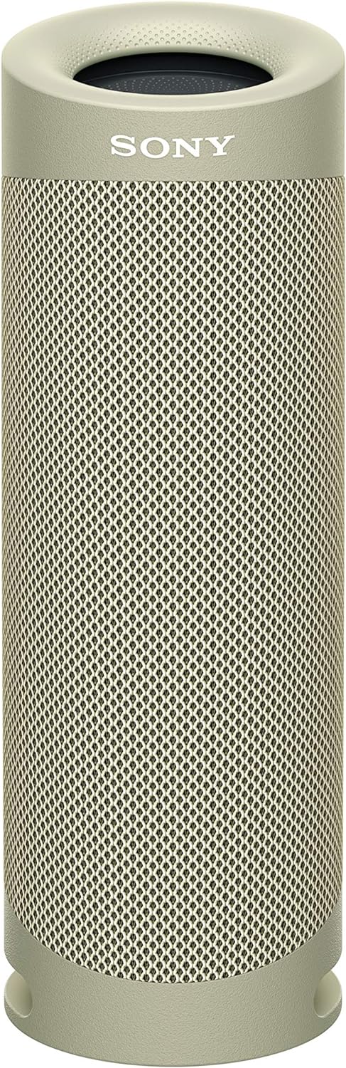 Sony SRS-XB23 tragbarer, kabelloser Bluetooth Lautsprecher (12h Akkulaufzeit, wasserabweisend, Extra
