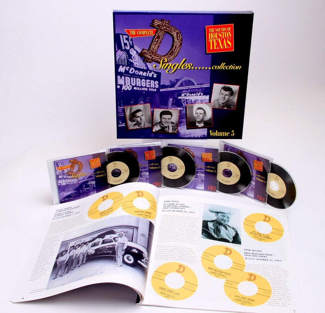 Vol.5,the d Singles, Audio-CD