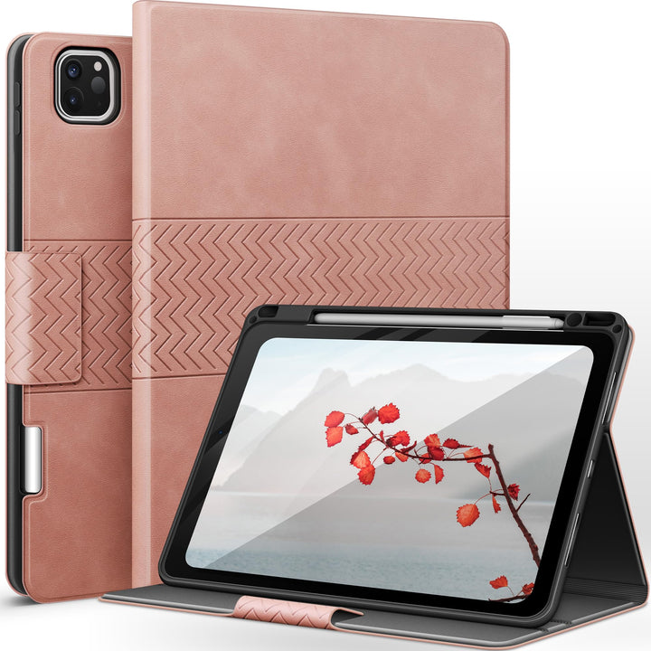 AUAUA Hülle für iPad Pro 11 2022 (4. Generation)/2021(3. Gen)/2020(2. Gen)/2018 mit Apple Stifthalte
