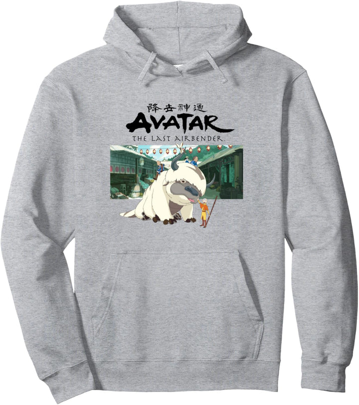 Avatar: The Last Airbender Group Shot City Panel Pullover Hoodie