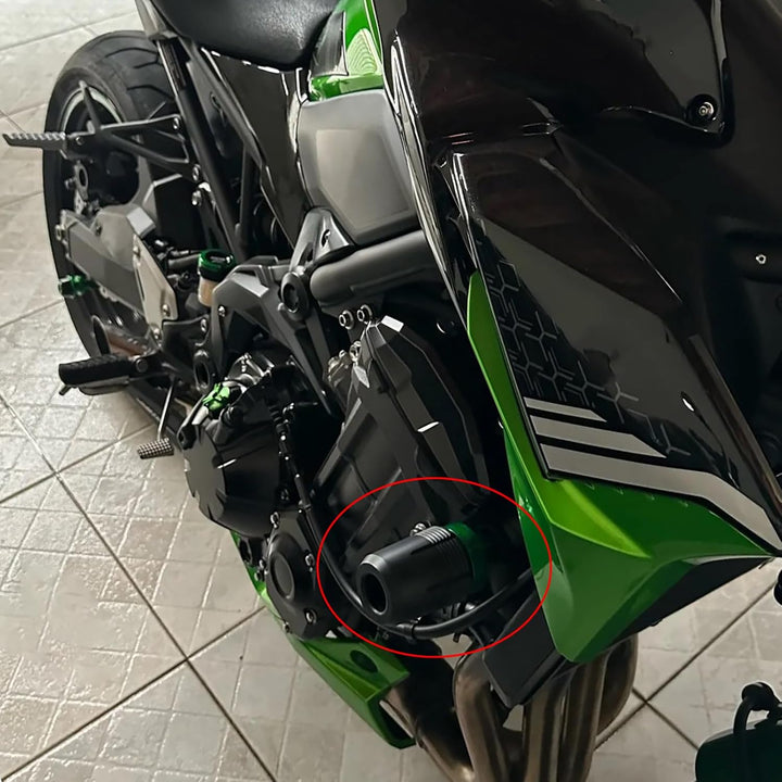 MOWOK Zubehör Für Kawasaki Z900 RS SE Z 900 2017–2025 2024 2023 Motorrad Sturzpads Rahmen Schieber S