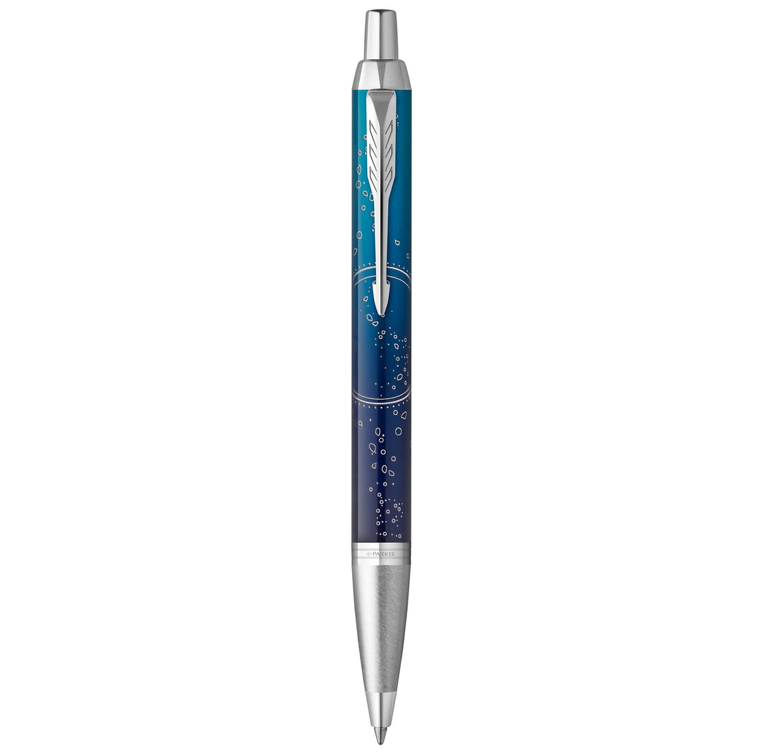 PARKER 2152991 Kugelschreiber IM Premium Special Edition Submerge(Blue) M Blau, Blau