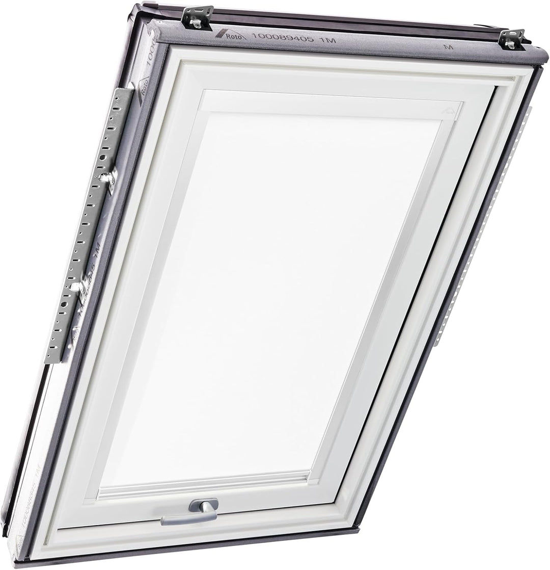 Original Roto Rollo Exclusiv ZRE für Roto Dachfenster - Führungsschiene Weiss - Manuelle Bedienung -