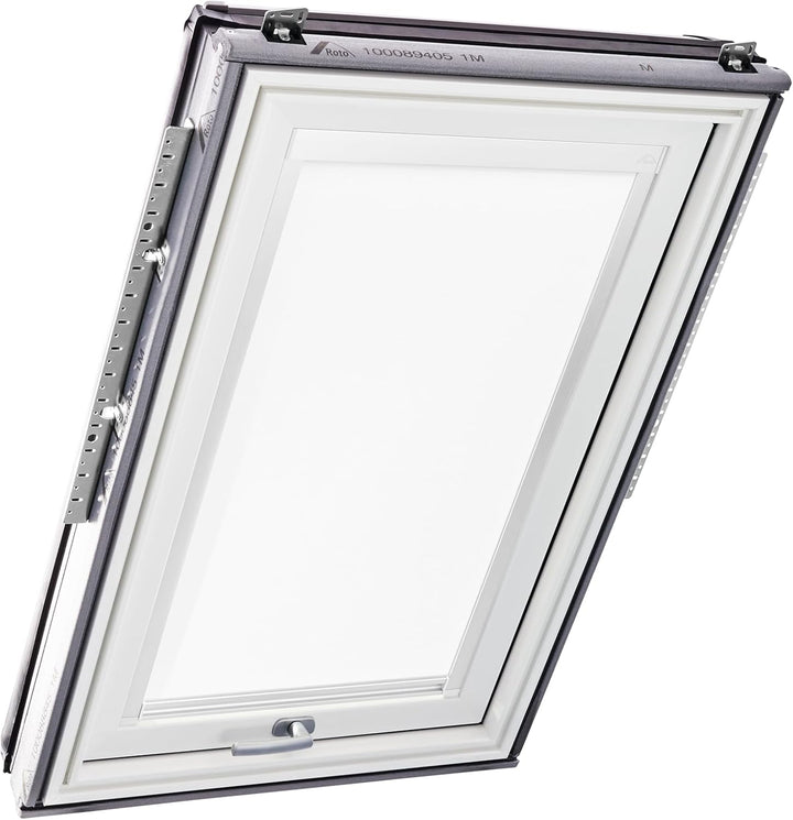 Original Roto Rollo Exclusiv ZRE für Roto Dachfenster - Führungsschiene Weiss - Manuelle Bedienung -