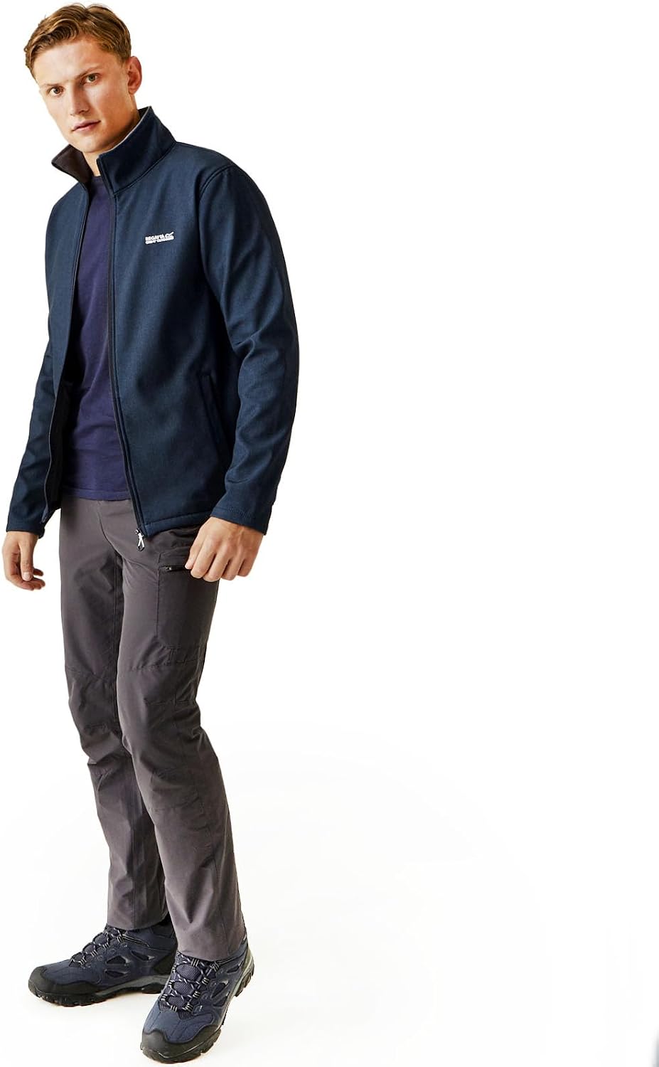 Regatta Herren Cera V Shell Jacket S Navy Marl, S Navy Marl