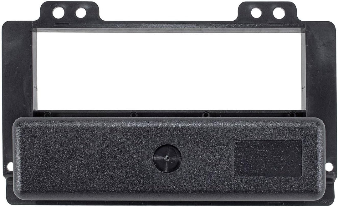 tomzz Audio 2427-001 Radioblende Set kompatibel mit Landrover Freelander schwarz mit Radioadapter IS