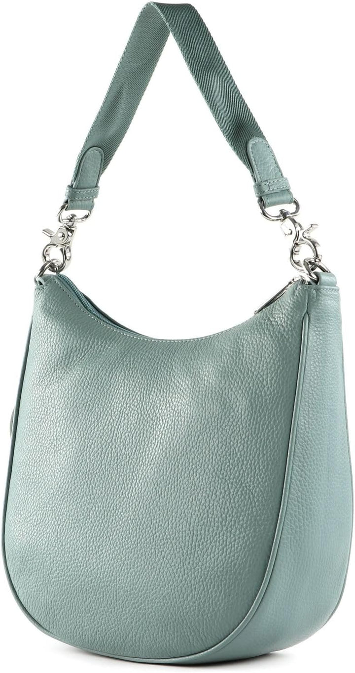 Mandarina Duck Damen Mellow Leather Schultertasche Mistral, Mistral
