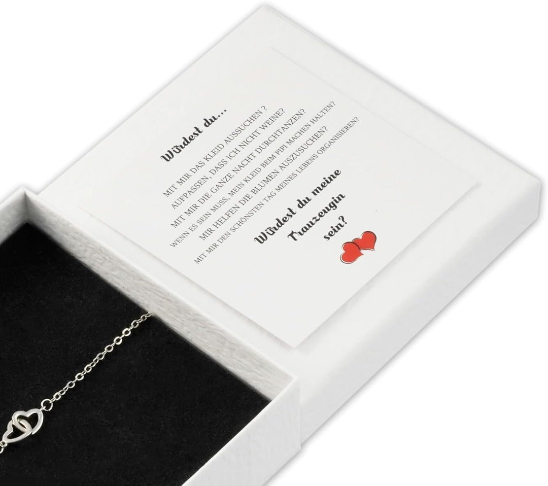 Brautmutter Armband, Brautmutter Geschenk mit Herz Armband und Karte - Heute Bin Ich Eine Braut, Mor