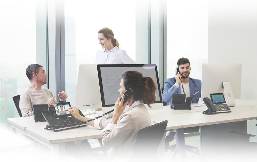 Yealink IP Telefon SIP-T54W VoIP-Telefon, schwarz SIP-T54W Single