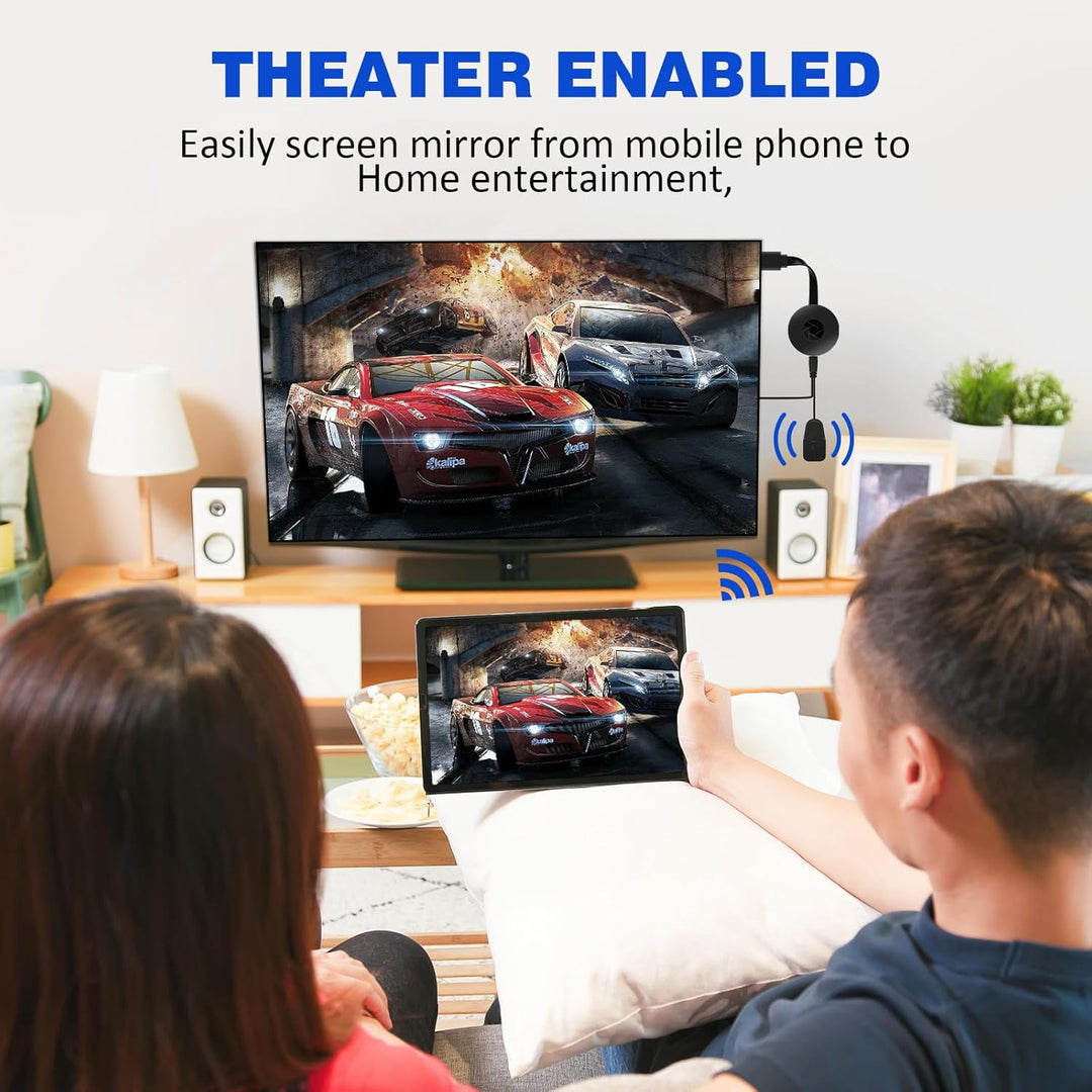 HDMI Wireless Display Adapter WiFi 1080P Mobile Screen Mirroring Receiver Dongle Neu