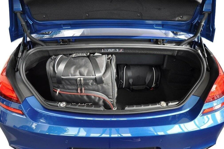KJUST Dedizierte Reisetaschen 4 stk kompatibel mit BMW 6 CABRIO F12 2011-2018